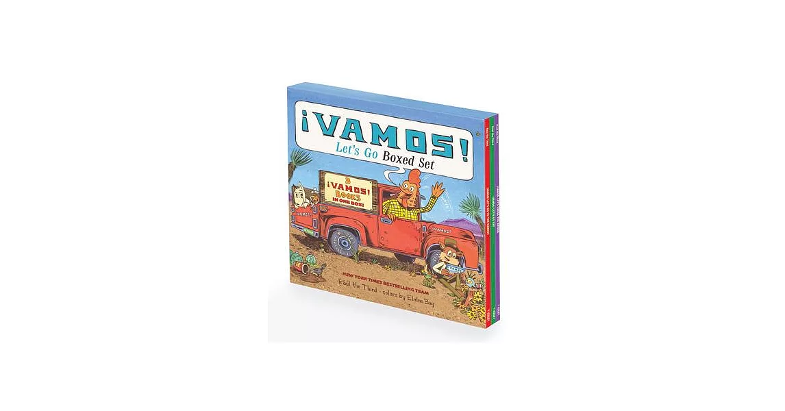 ¡Vamos! 3-Book Paperback Picture Book Box Set: ¡Vamos! Let’s Go to the Market, ¡Vamos! Let’s Go Eat, and ¡Vamos! Let’s Cross the Bridge | 拾書所