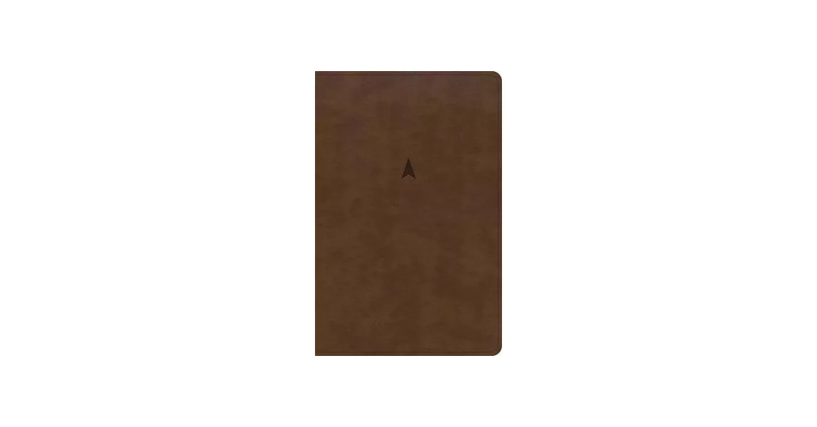 CSB Personal Size Giant Print Bible, Brown Leathertouch, Indexed | 拾書所