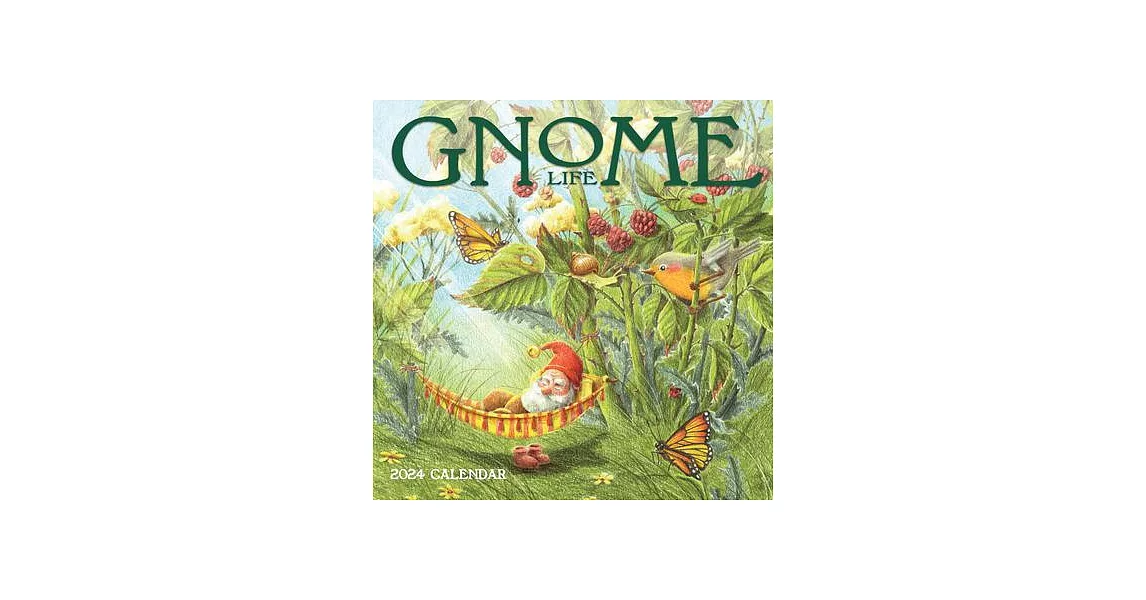 Gnome Life Wall Calendar 2024 | 拾書所