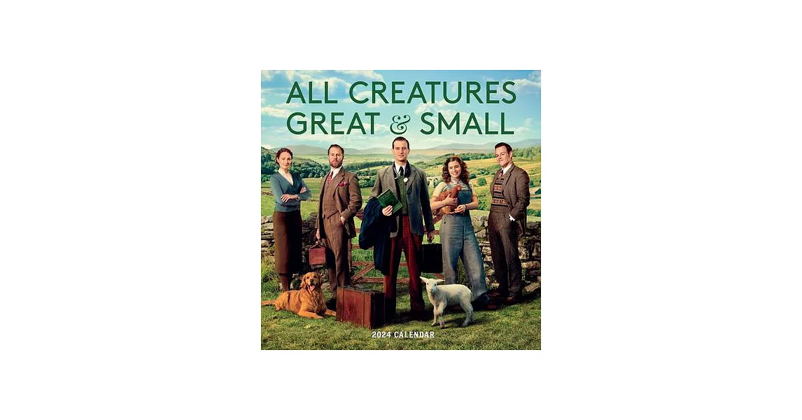 All Creatures Great and Small Wall Calendar 2024 | 拾書所