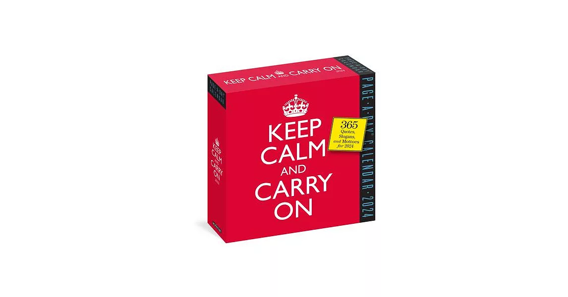 Keep Calm and Carry on Page-A-Day Calendar 2024 | 拾書所