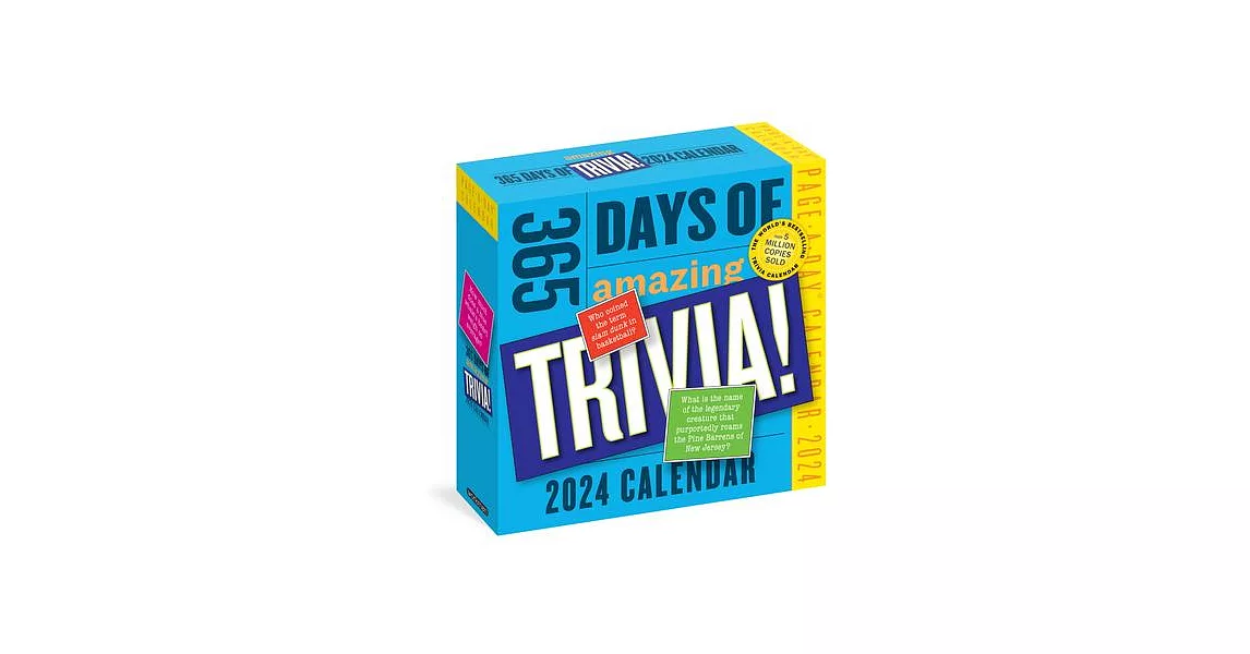 365 Days of Amazing Trivia! Page-A-Day Calendar 2024 | 拾書所