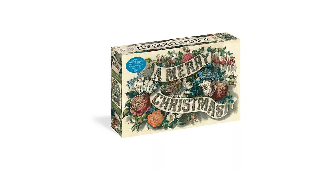 John Derian Paper Goods: Merry Christmas 1,000-Piece Puzzle | 拾書所