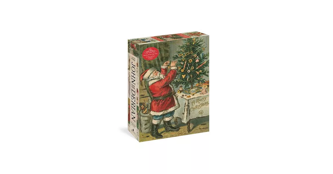 John Derian Paper Goods: Santa Trims the Tree 1,000-Piece Puzzle | 拾書所