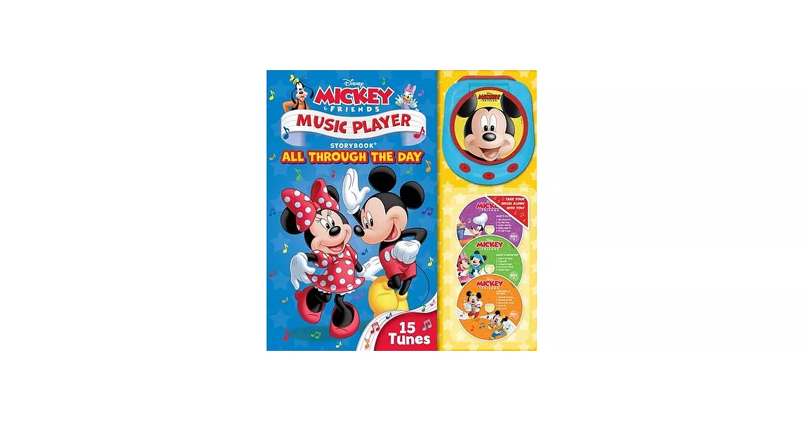 Disney Mickey Mouse: All Through the Day Music Player Storybook | 拾書所