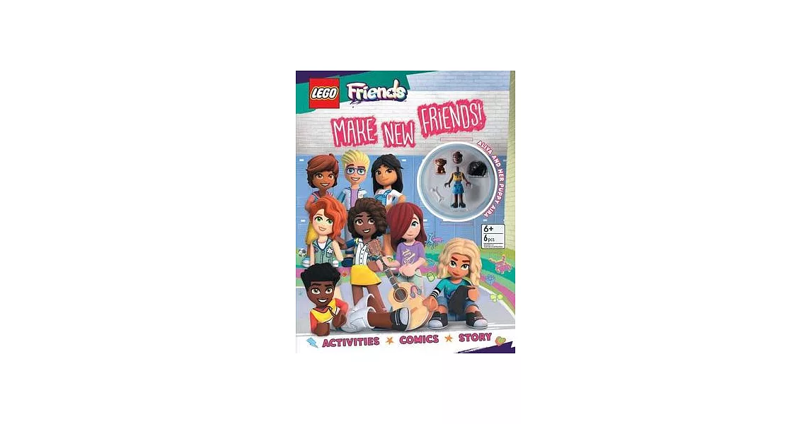 Lego Friends: Activity Book with Mini Doll | 拾書所