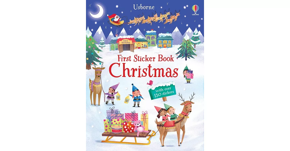 First Sticker Book Christmas | 拾書所