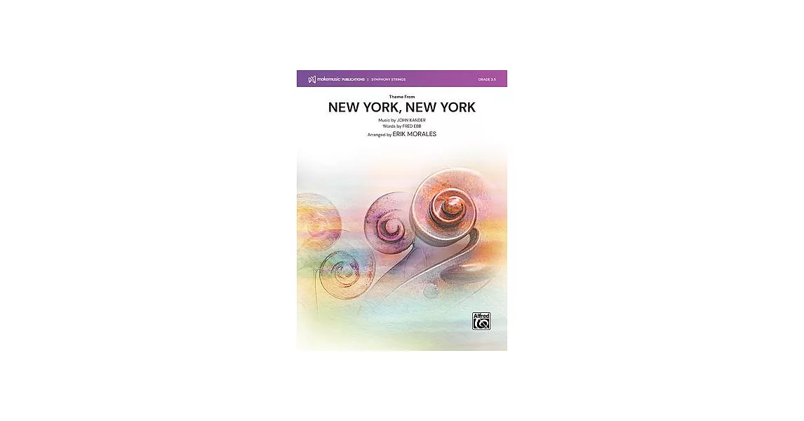 New York, New York: Conductor Score & Parts | 拾書所
