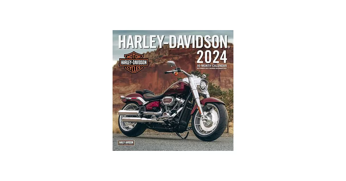 Harley-Davidson 2024: 16-Month 12x12 Wall Calendar - September 2023 Through December 2024 | 拾書所