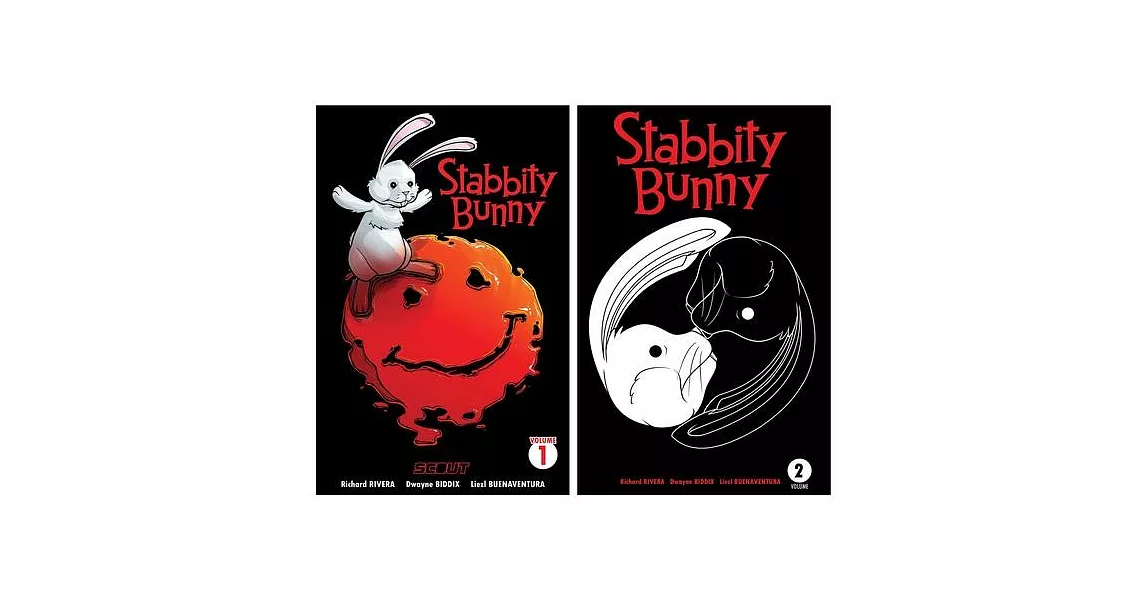 Stabbity Bunny Vol 1 & Vol 2 Prepack 4 | 拾書所