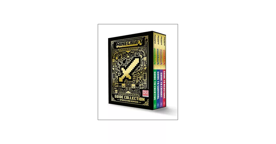 Minecraft: Guide Collection 4-Book Boxed Set (Updated): Survival (Updated), Creative (Updated), Redstone (Updated), Combat | 拾書所