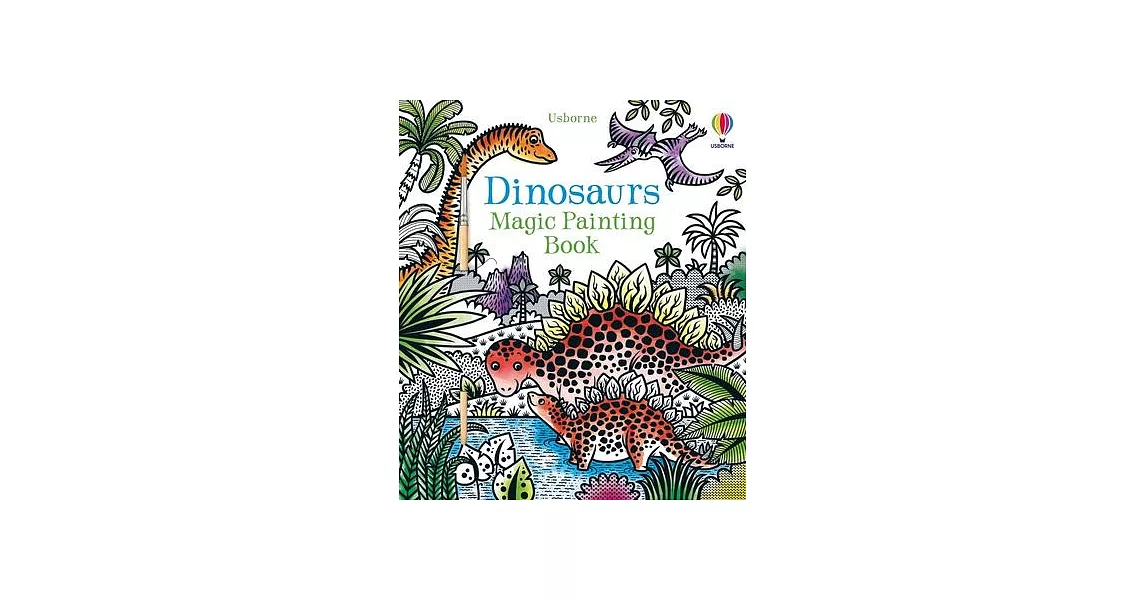 Dinosaurs Magic Painting Book | 拾書所