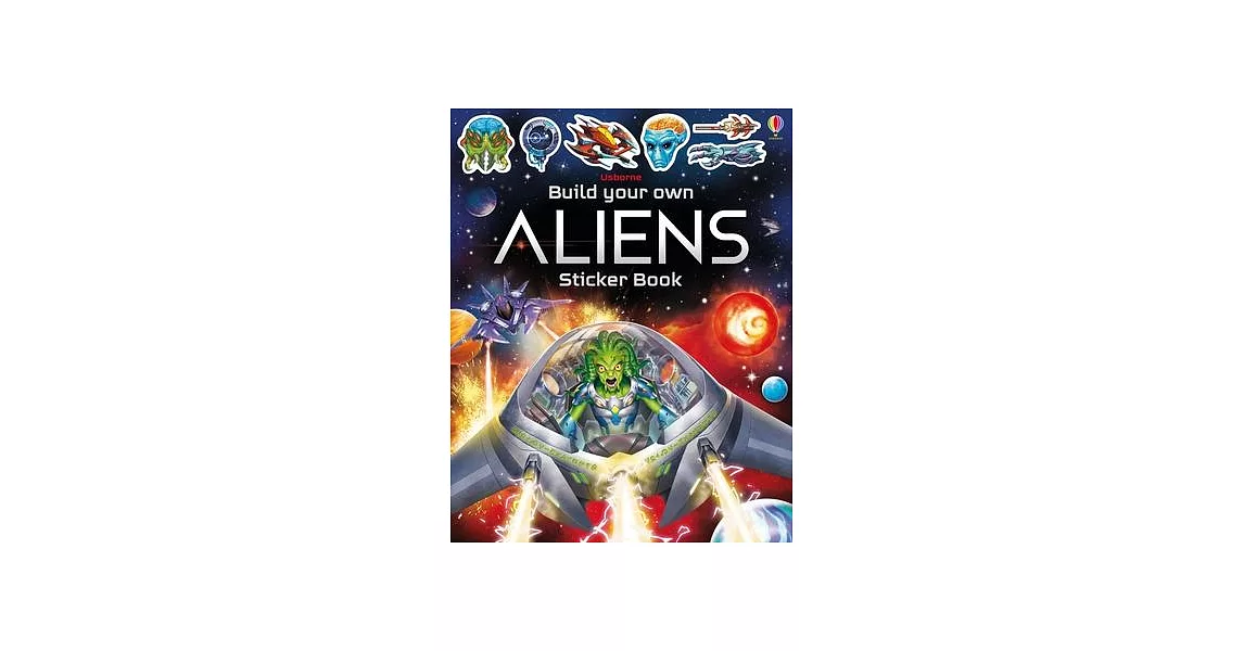 Build Your Own Aliens Sticker Book | 拾書所