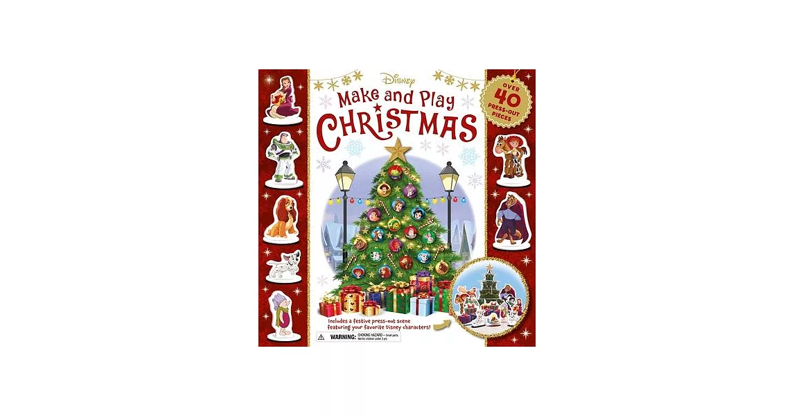 Disney: Make & Play Christmas: Create a Festive Press-Out Scene Featuring Your Favorite Disney Characters | 拾書所