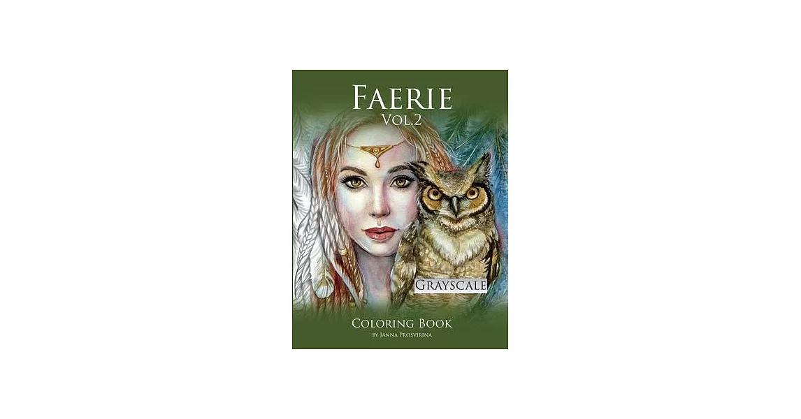 Faerie Vol.2: Grayscale: Coloring Book | 拾書所