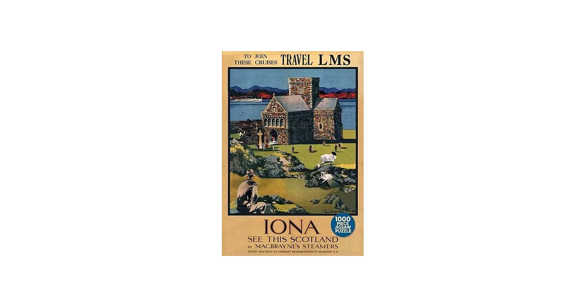 The Iona Abbey Jigsaw Puzzle | 拾書所