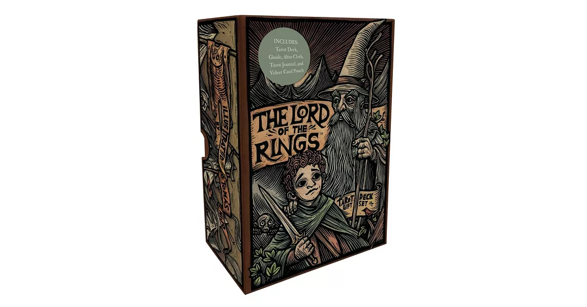 The Lord of the Rings™ Tarot Deck and Guide Gift Set | 拾書所