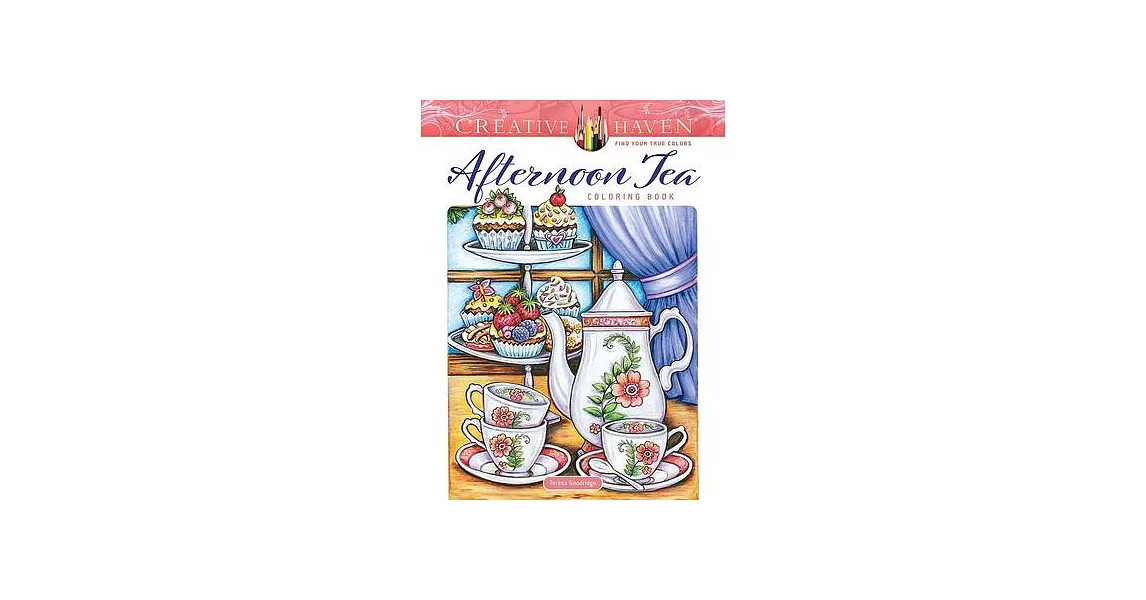 Creative Haven Afternoon Tea Coloring Book | 拾書所