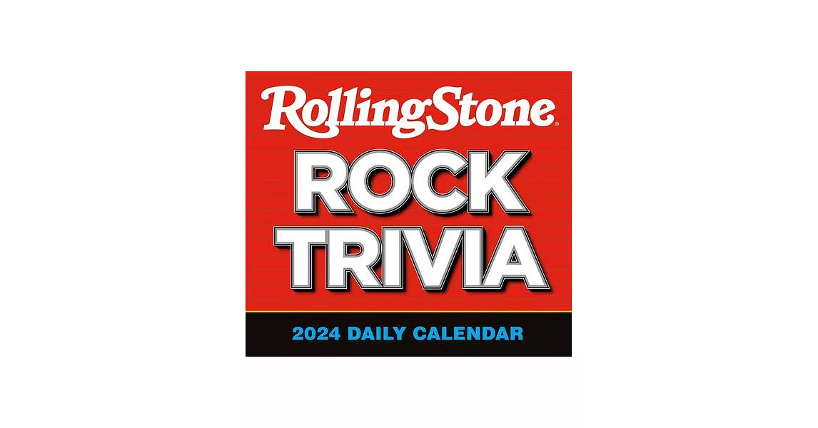 Rolling Stone Rock Trivia | 拾書所