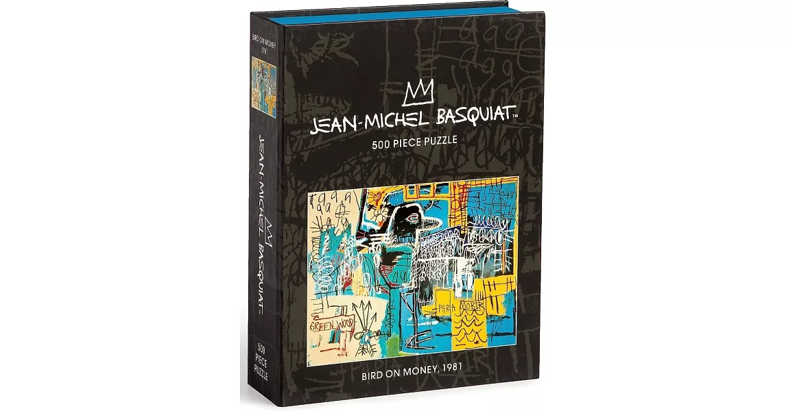 Basquiat Bird on Money 500 Piece Book Puzzle | 拾書所