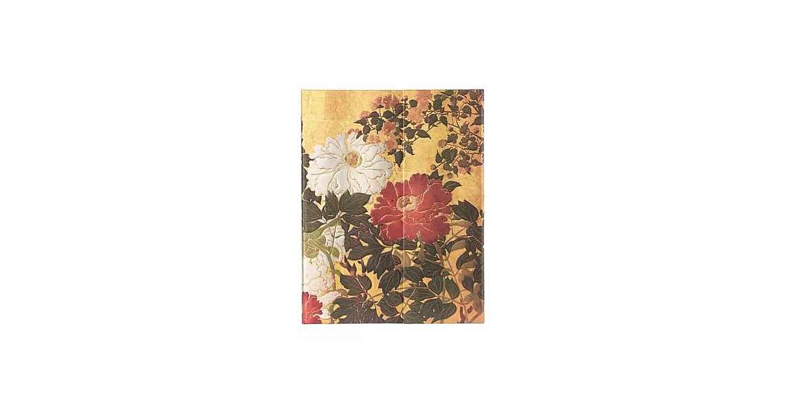 Paperblanks Natsu Rinpa Florals Hardcover Journal Ultra Lined Wrap 144 Pg 120 GSM | 拾書所