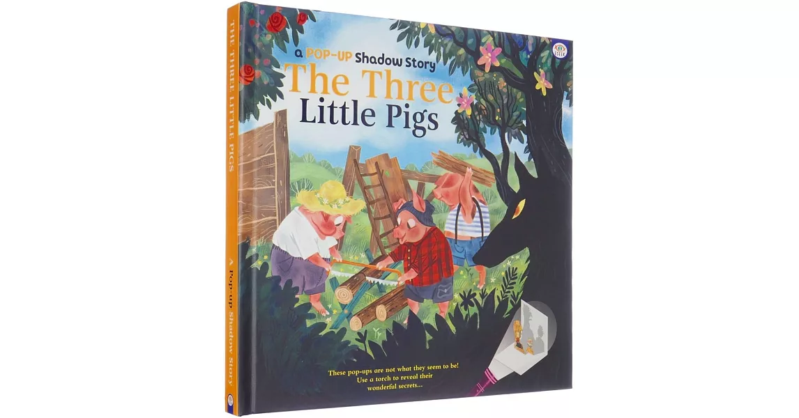 光影立體書：三隻小豬Three Little Pigs (Shadow Stories): 2 | 拾書所