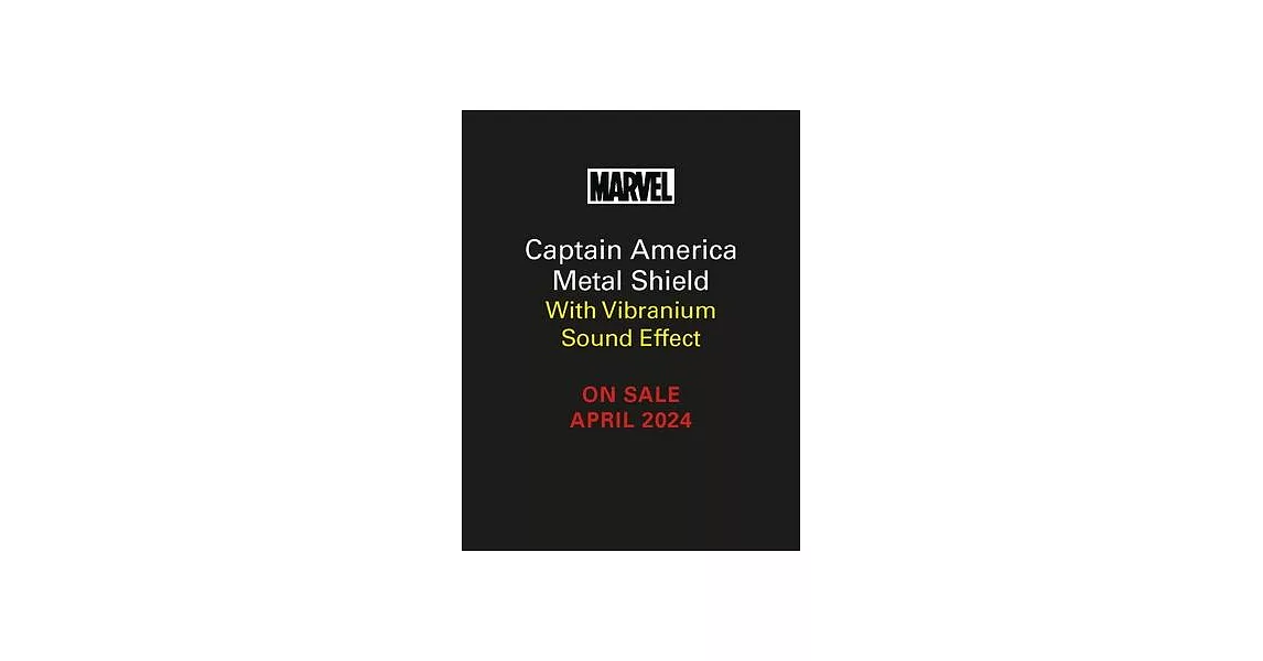 Marvel: Captain America Metal Shield: With Vibranium Sound Effect | 拾書所