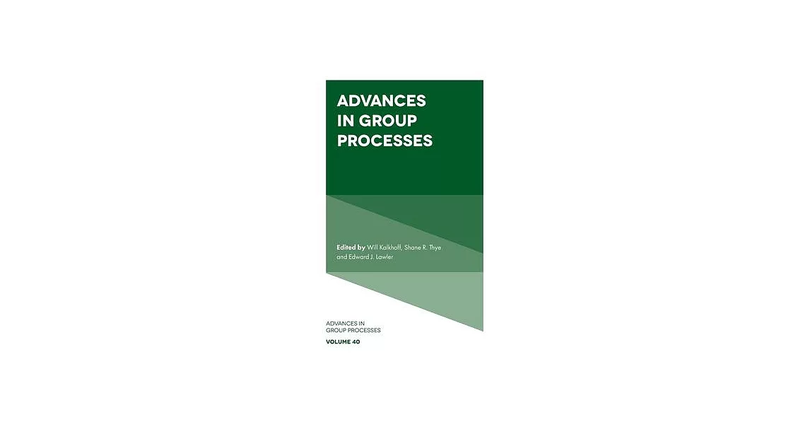 Advances in Group Processes | 拾書所