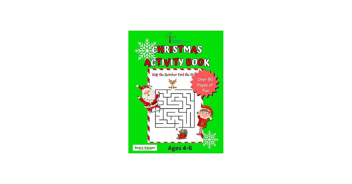 Hidden Hollow Tales Christmas Activity Book Ages 4 to 6 | 拾書所