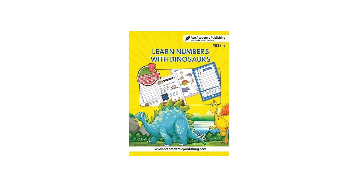 Learn Numbers with Dinosaurs: Includes Facts and Activities | 拾書所