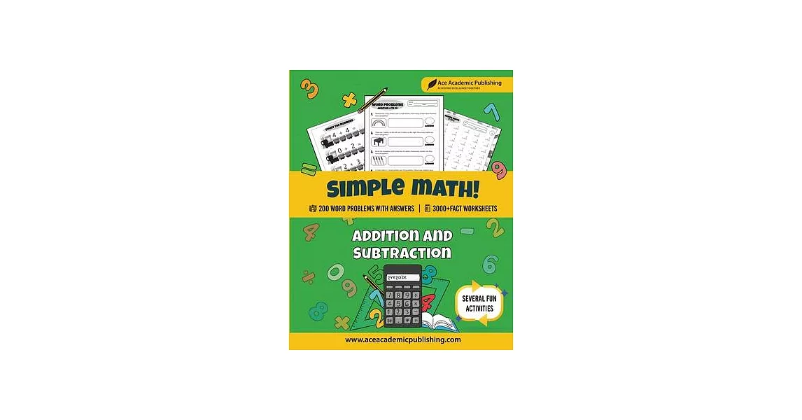 Simple Math: Addition and Subtraction Workbook | 拾書所