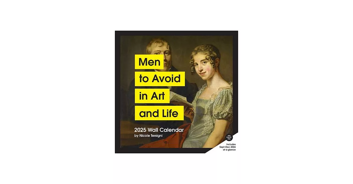 博客來Men to Avoid in Art and Life 2025 Wall Calendar