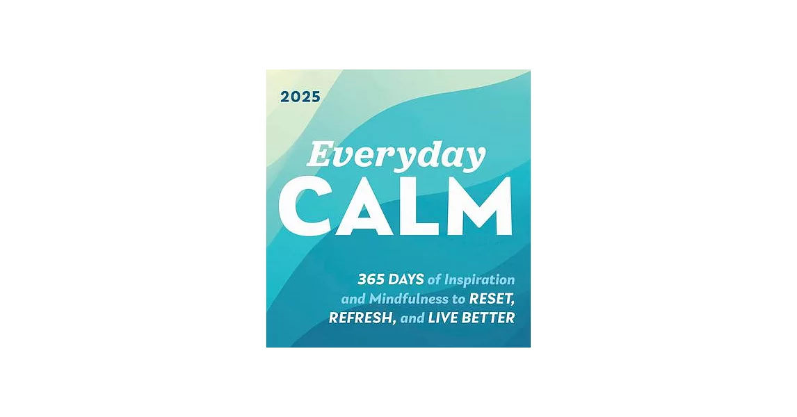 博客來2025 Everyday Calm Boxed Calendar 365 Days of Inspiration and