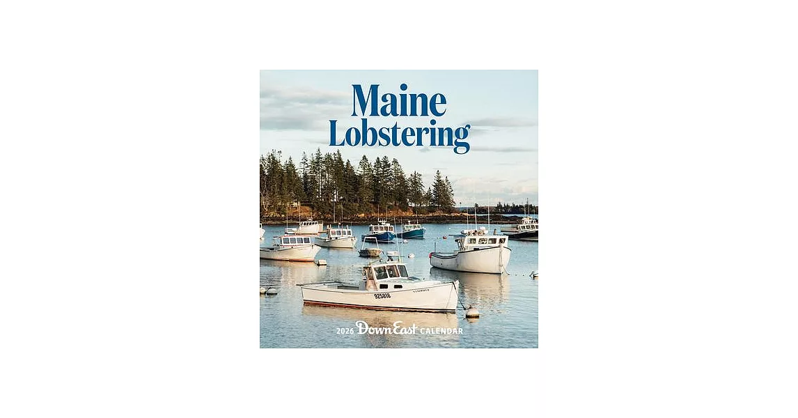 博客來2026 Maine Lobstering Wall Calendar