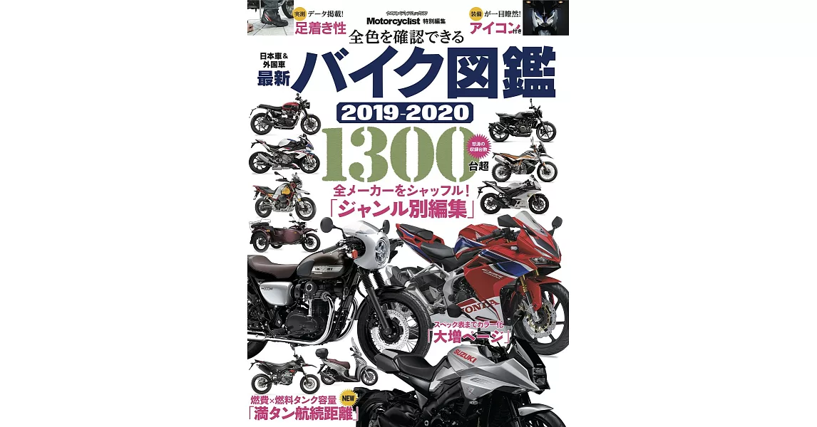 最新機車車款圖鑑 2019～2020 | 拾書所