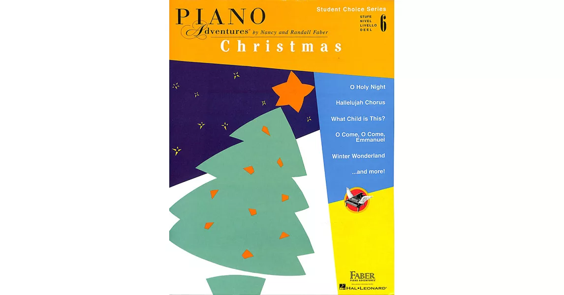 Faber piano christmas student choice series book 6 | 拾書所