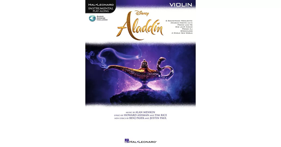 迪士尼電影-阿拉丁(真人版)小提琴譜附伴奏音頻網址 | 拾書所