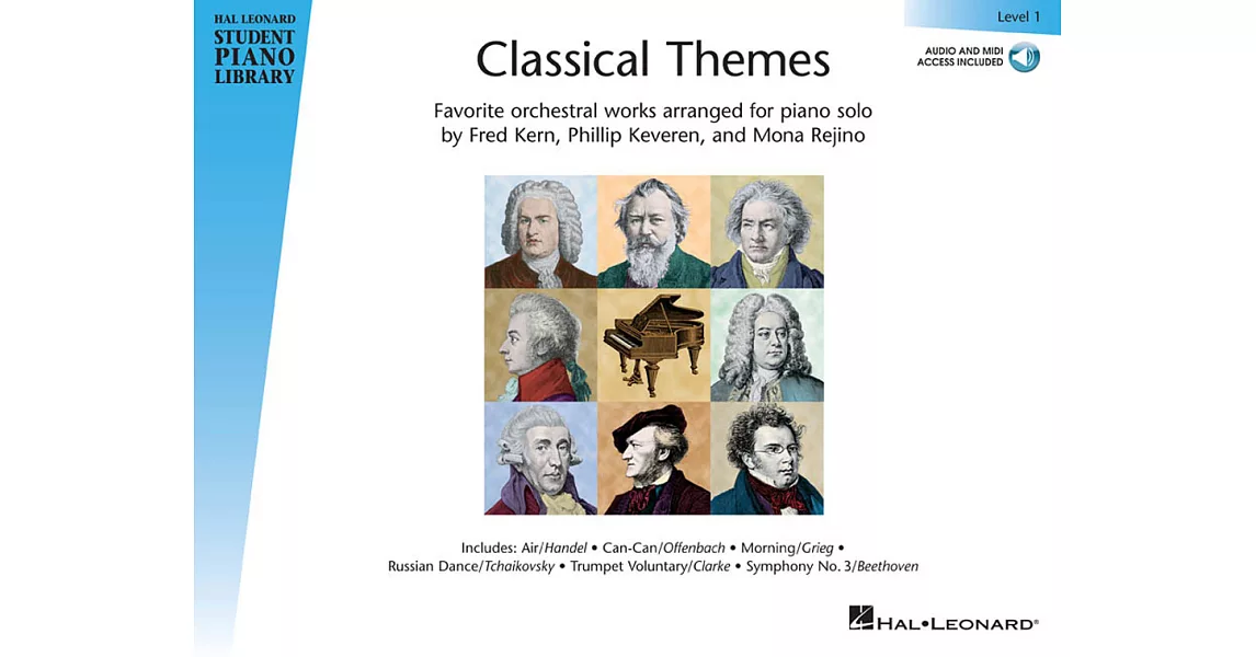學生鋼琴圖書館系列：古典音樂主題 第一級 附線上音訊檔 | 拾書所