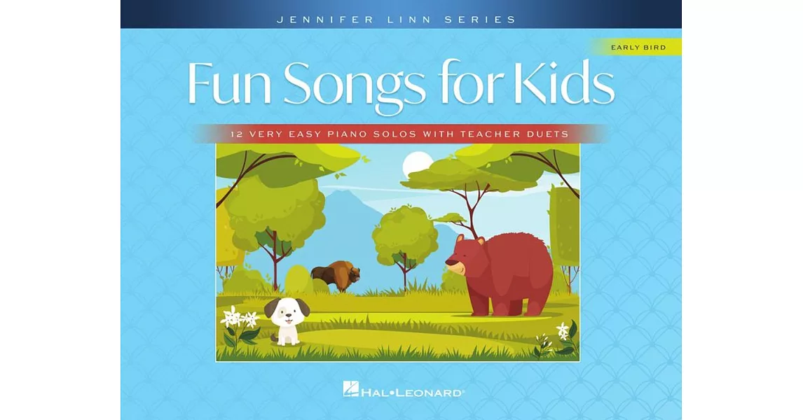 珍妮弗·利恩-兒童趣味歌曲簡易鋼琴獨奏與教師二重奏譜 | 拾書所