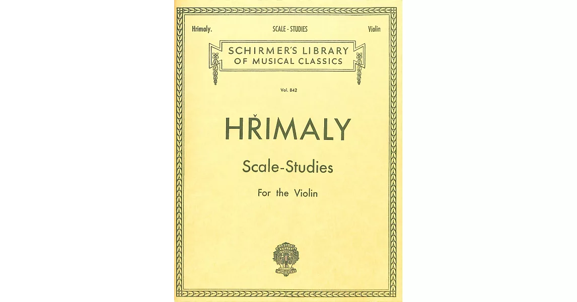 弗瑞馬利：小提琴音階練習樂譜 (Schirmer版) | 拾書所
