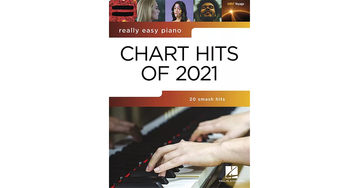 簡易鋼琴譜 : 2021排行金曲篇 | 拾書所
