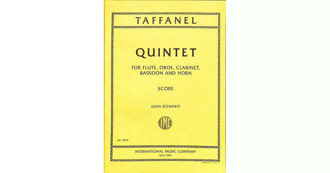 ’管樂五重奏：長笛、單簧管、雙簧管、中音號、低音管 by TAFFANEL, Paul | 拾書所