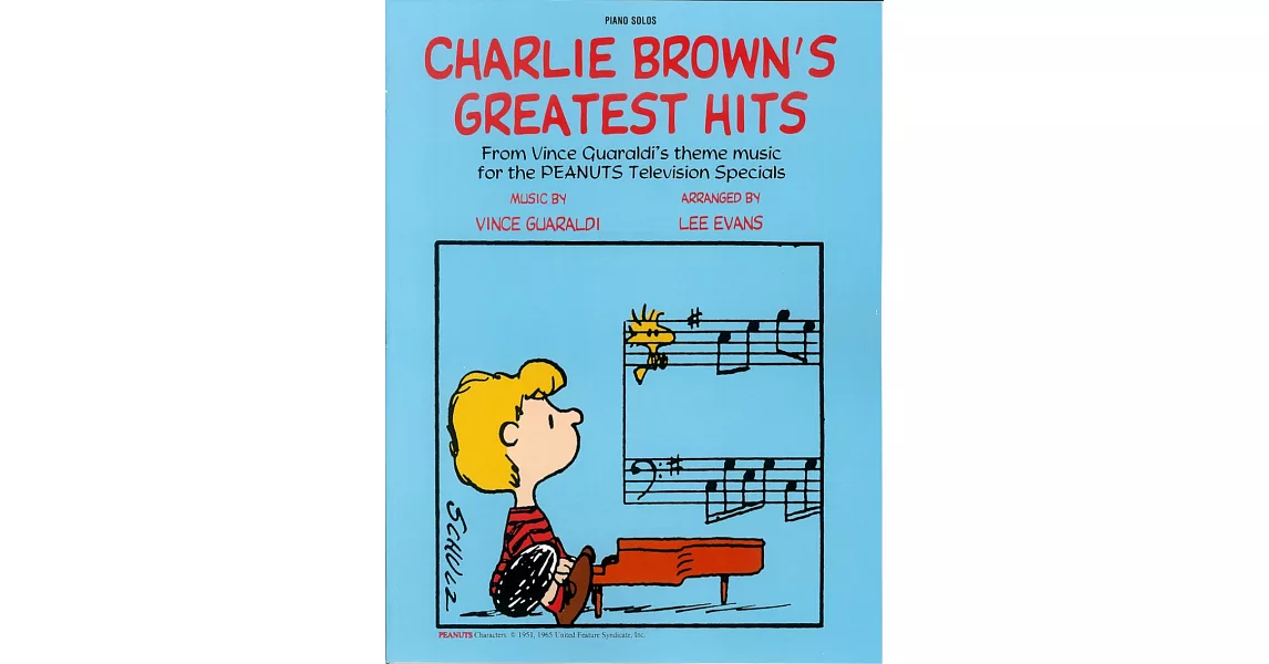 我們最愛查理布朗鋼琴獨奏譜 | 拾書所