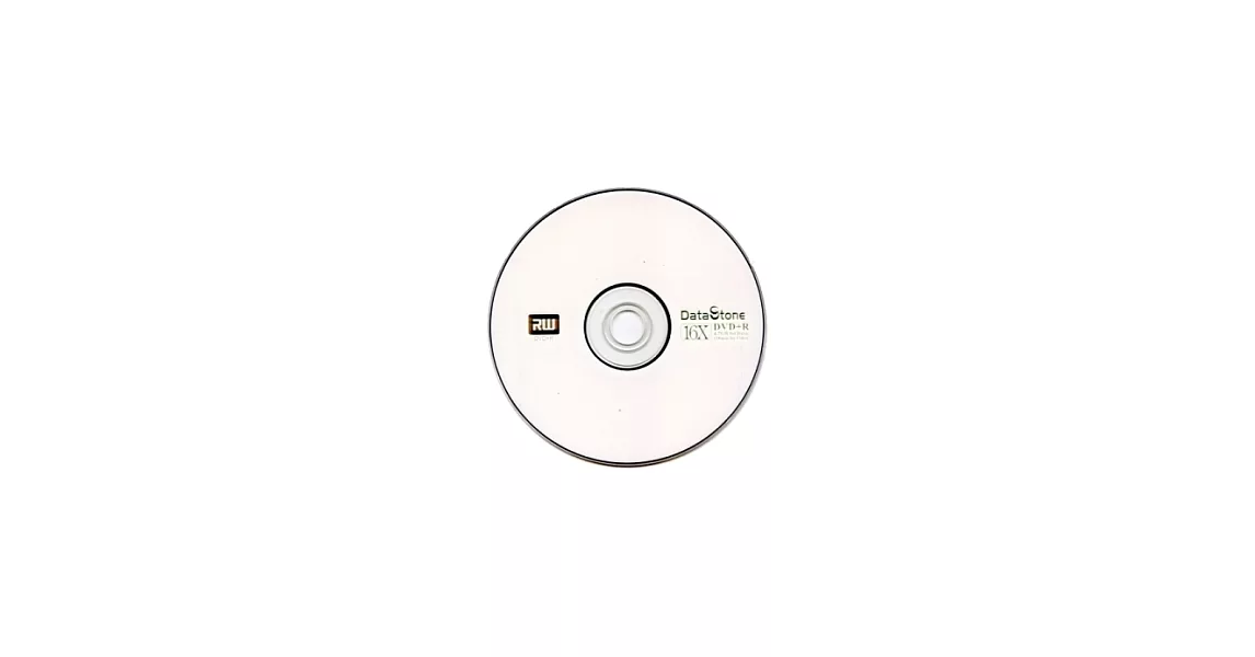 DataStone 時尚白 A Plus級DVD+R 16X 4.7GB 100P