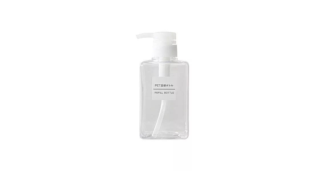 [MUJI 無印良品]PET補充瓶/透明400ML