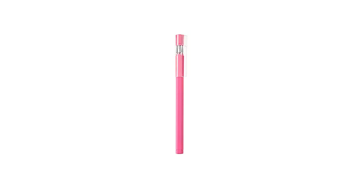 [MUJI 無印良品]六角膠墨中性筆0.25/粉紅