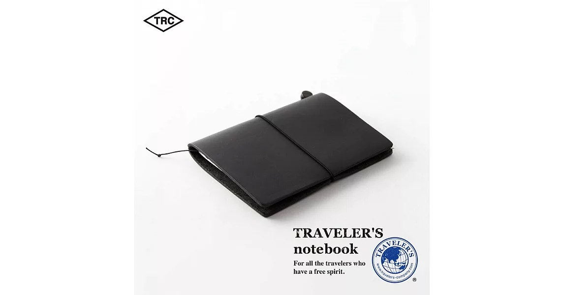 TRC Traveler’s Notebook 旅人筆記本 PA SIZE-黑色