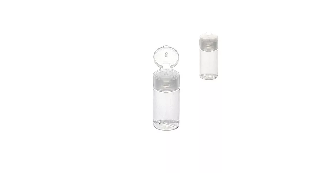 [MUJI 無印良品]PET分裝瓶/OneTouch蓋.30ml(K)