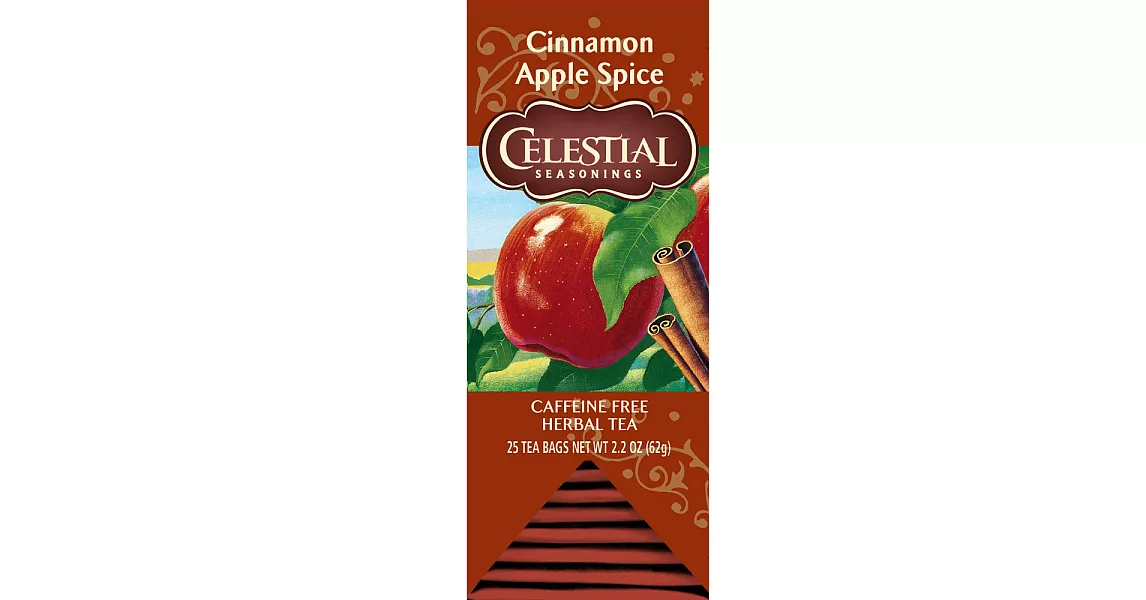 詩尚草本(celestial seasonings)蘋果肉桂茶 (25包)--獨立包裝