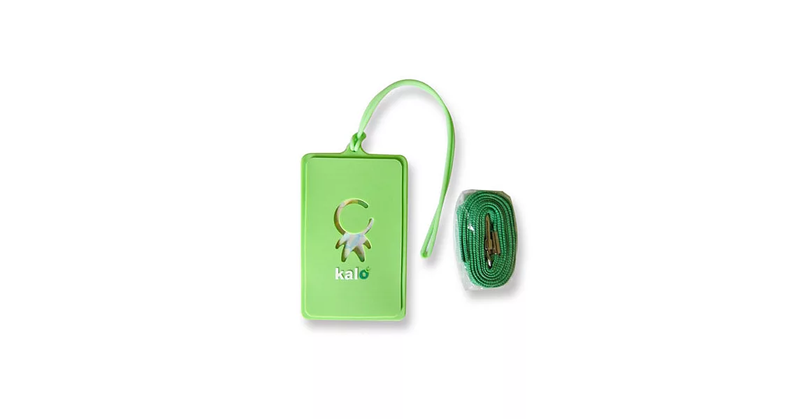 卡樂創意KaloDesign KaloPass 多功能行李吊牌綠色